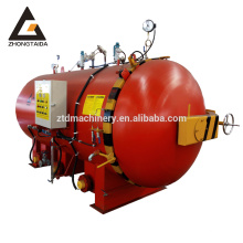 rubber roller autoclave composite curing pressure vessels